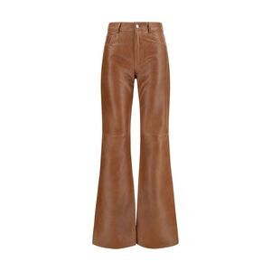 Haikure Women Flora Flared Leather Pants